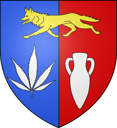 Blason de la commune Servant