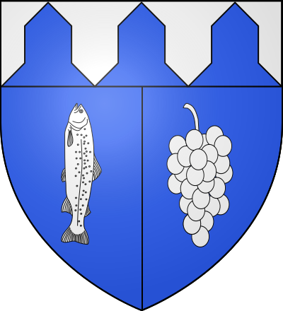 Blason de la commune Veyre-Monton