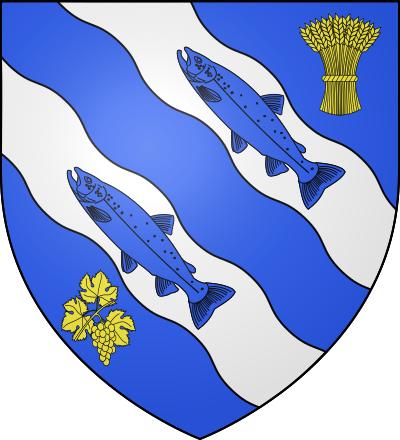 Blason de la commune Vinzelles