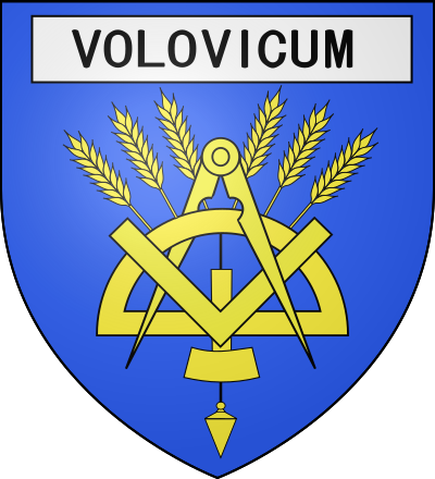 Blason de la commune Volvic