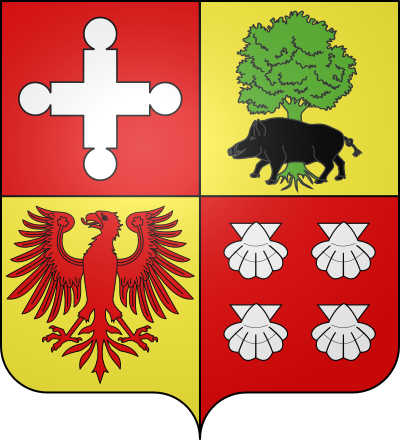 Blason de la commune Bussunarits-Sarrasquette
