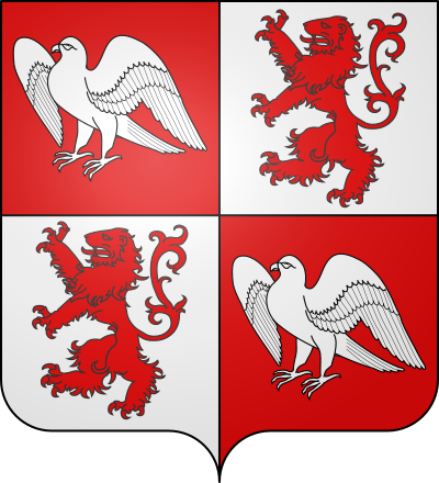 Blason de la commune Domezain-Berraute