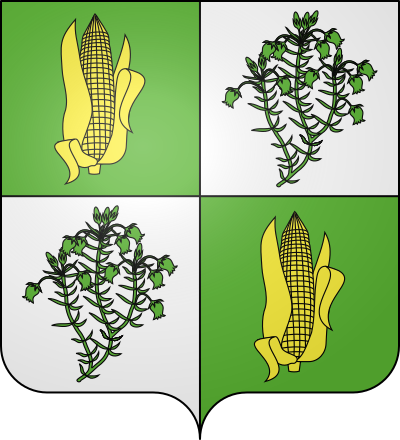 Blason de la commune Ger