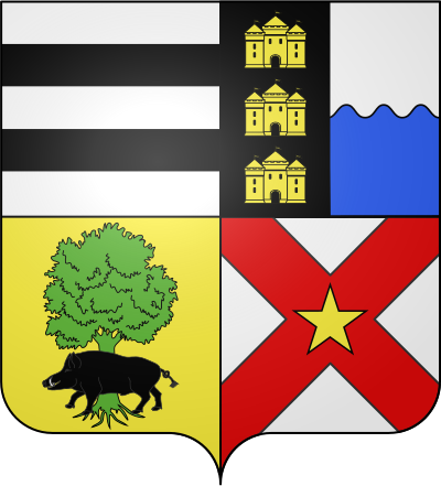 Blason de la commune Larceveau-Arros-Cibits