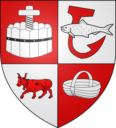 Blason de la commune Laroin