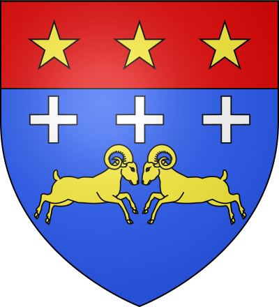 Blason de la commune Nay