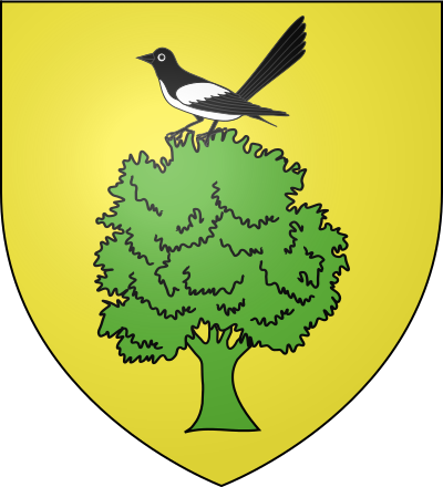 Blason de la commune Saint-Esteben