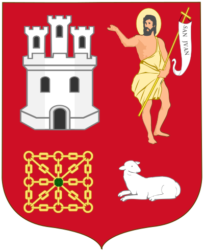 Blason de la commune Saint-Jean-Pied-de-Port