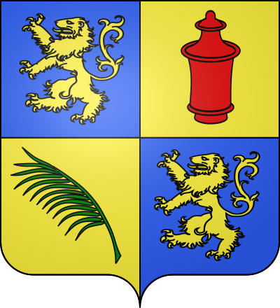 Blason de la commune Samsons-Lion