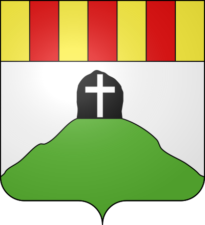 Blason de la commune Adervielle-Pouchergues