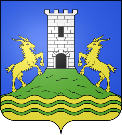 Blason de la commune Agos-Vidalos