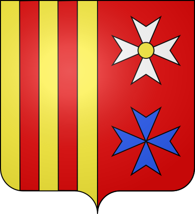 Blason de la commune Aragnouet