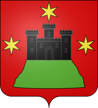 Blason de la commune Arcizac-ez-Angles