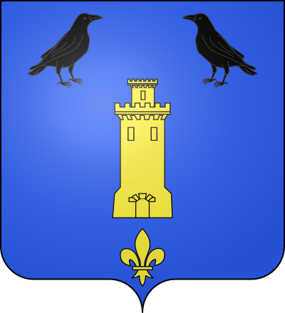 Blason de la commune Arcizans-Dessus