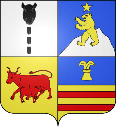 Blason de la commune Argelès-Gazost