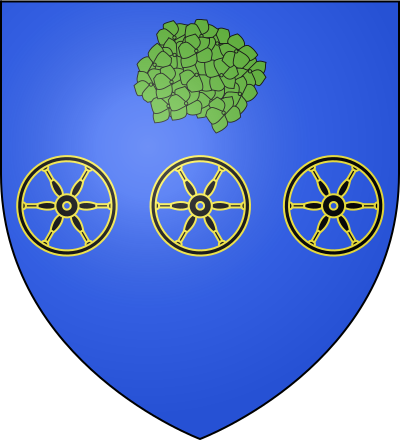 Blason de la commune Arrodets