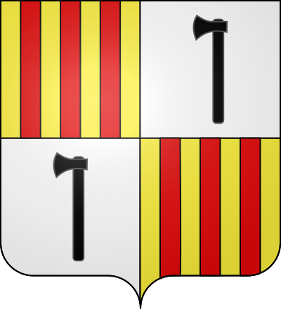 Blason de la commune Astugue