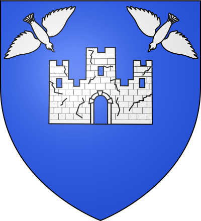 Blason de la commune Avezac-Prat-Lahitte