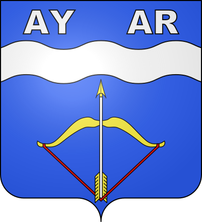 Blason de la commune Ayros-Arbouix