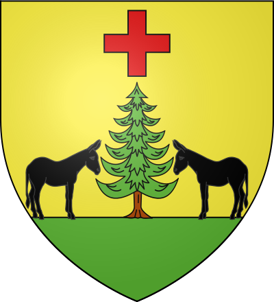 Blason de la commune Azet