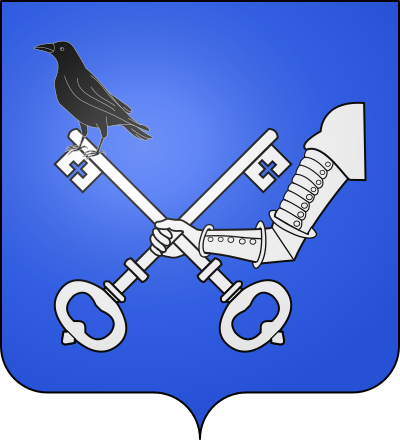 Blason de la commune Bazet