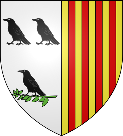 Blason de la commune Beaucens
