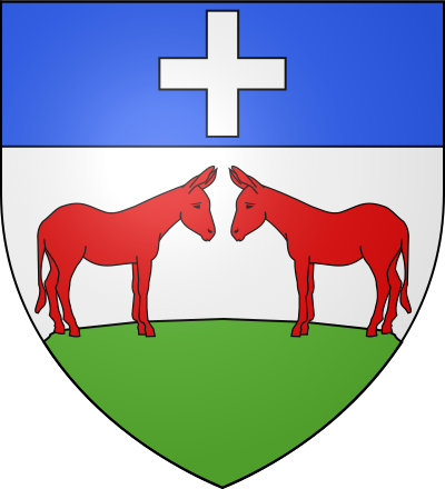 Blason de la commune Bettes