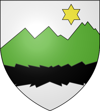 Blason de la commune Bordères-Louron