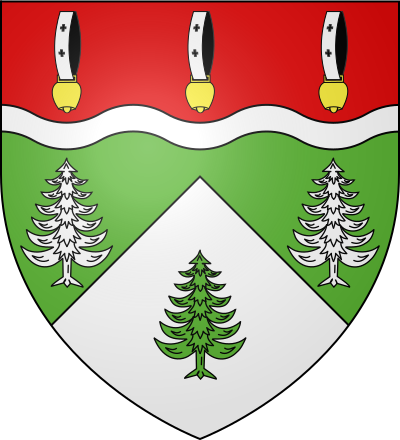 Blason de la commune Campan