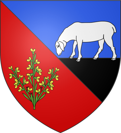 Blason de la commune Cantaous