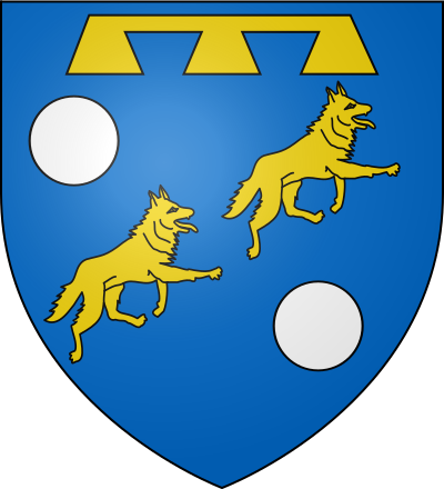 Blason de la commune Castelnau-Rivière-Basse