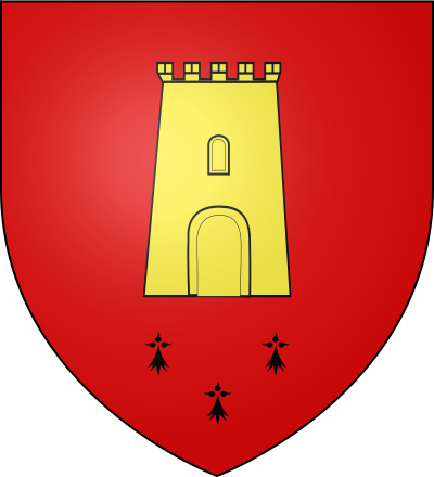 Blason de la commune Casterets