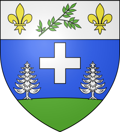 Blason de la commune Cazaux-Debat