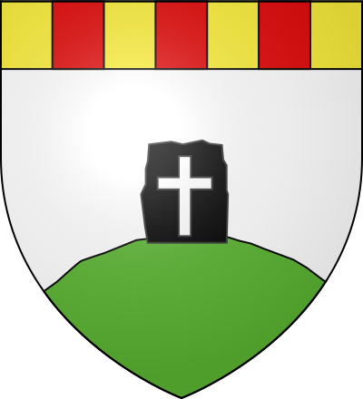 Blason de la commune Chelle-Debat