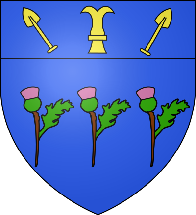 Blason de la commune Esconnets