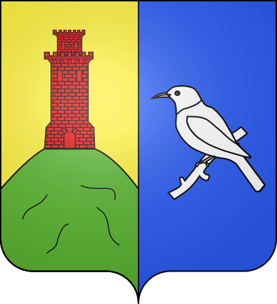 Blason de la commune Estensan