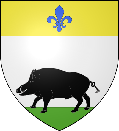 Blason de la commune Galez