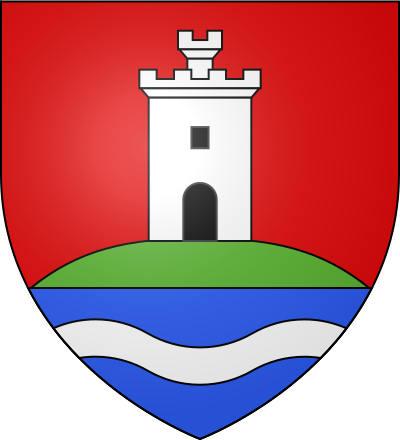 Blason de la commune Génos
