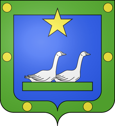 Blason de la commune Gensac