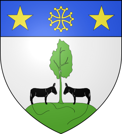 Blason de la commune Grailhen