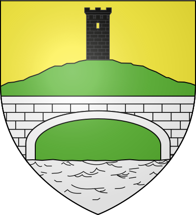 Blason de la commune Hèches