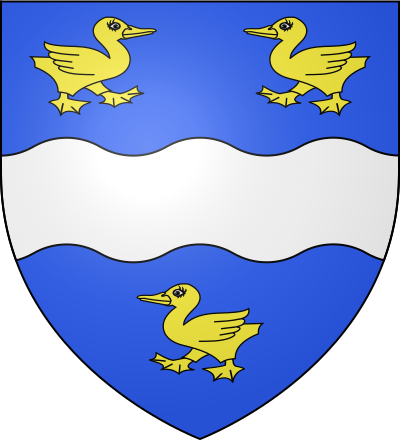 Blason de la commune Hères