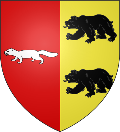 Blason de la commune Hibarette