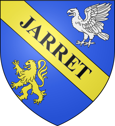 Blason de la commune Jarret