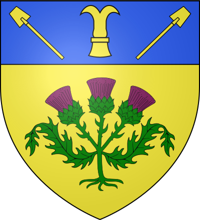 Blason de la commune Laborde