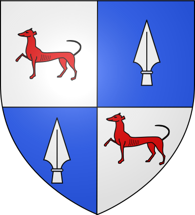 Blason de la commune Lacassagne