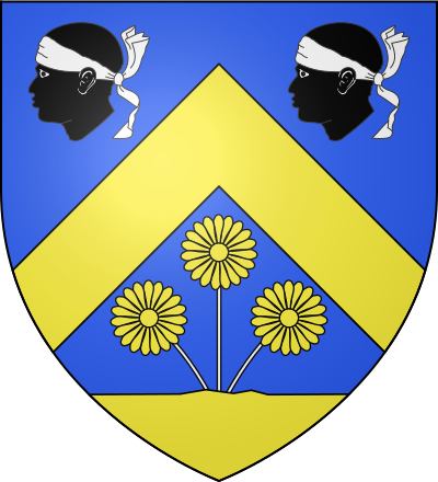 Blason de la commune Lascazères