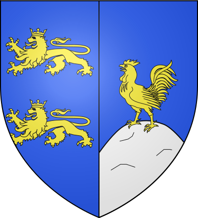 Blason de la commune Laslades