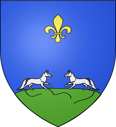 Blason de la commune Lombrès
