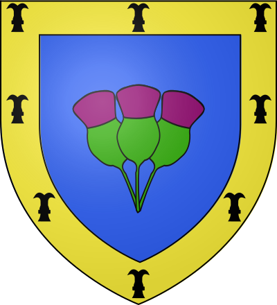 Blason de la commune Lomné